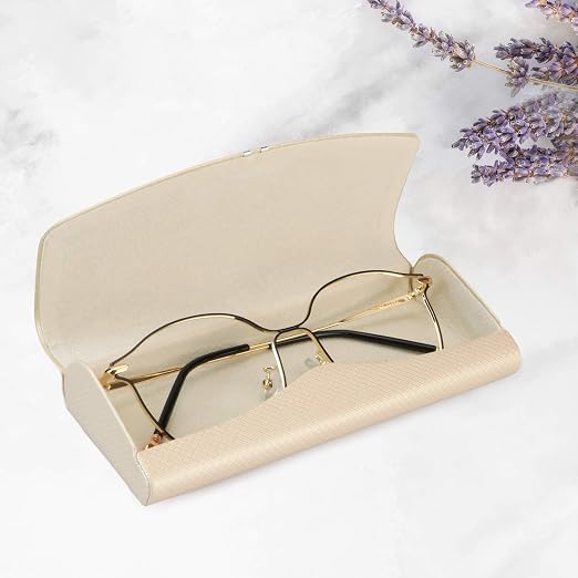 Slim Eyeglasses Case, Foldable Protective Glasses Holder