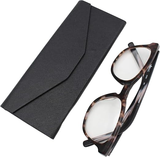 Foldable Eyeglasses Case, Slim Protective Glasses Holder